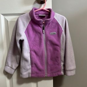Toddler girls Columbia fleece jacket